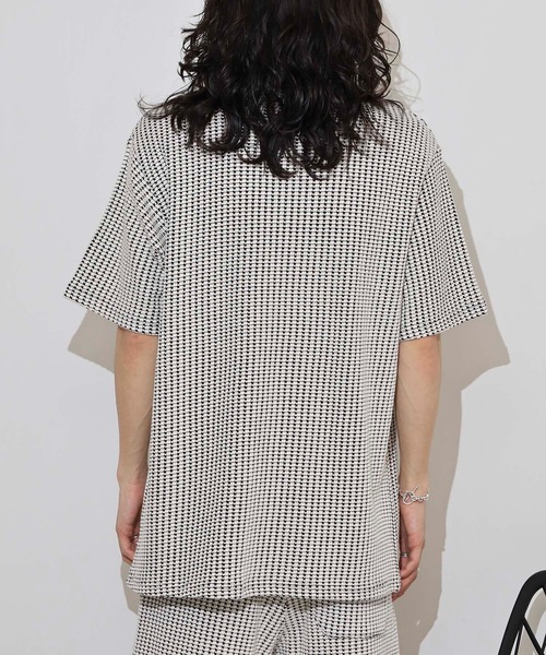 MMMM(エムエムエムエム)の「MMMM ワッフル セットアップ Tシャツ ショートパンツ(セットアップ・メンズ・ホワイト/ブラック/ホワイト系/ブラック系・L/XL/M)」の9枚目の写真