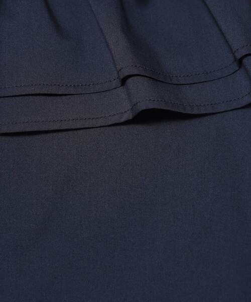 Sunauna（スーナウーナ）の「【今年はこれで決まり！／アシメフリル】ブラウス（シャツ/ブラウス・レディース・グリーン系/ネイビー・40/38）」の7枚目の写真