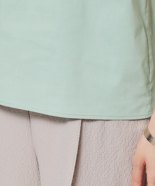 Sunauna（スーナウーナ）の「【今年はこれで決まり！／アシメフリル】ブラウス（シャツ/ブラウス・レディース・グリーン系/ネイビー・40/38）」の18枚目の写真