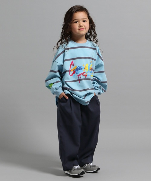 GEORGE'S（ジョージズ）の「【KIDS】ワイドパンツ（その他パンツ・キッズ・ネイビー/ライトブルー/グレー/チャコールグレー・110/130/150）」の21枚目の写真