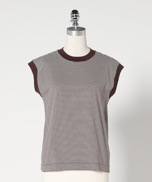 LOEFF＞スビンコットン ノースリーブ カットソー（Tシャツ