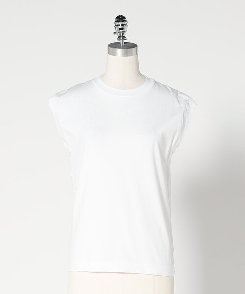 LOEFF＞スビンコットン ノースリーブ カットソー（Tシャツ