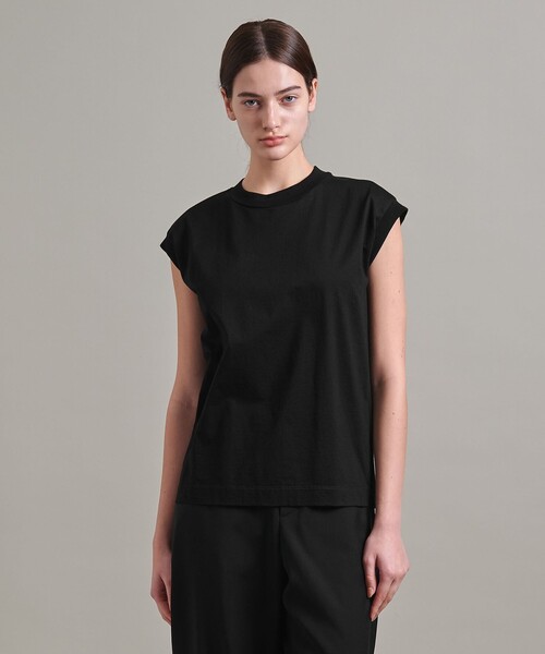 LOEFF＞スビンコットン ノースリーブ カットソー（Tシャツ