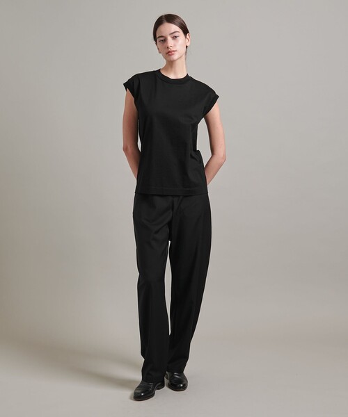 ★TV衣装★　LOEFF　コットンノースリーブカットソー LOEFF＞スビンコットン ノースリーブ カットソー（Tシャツ