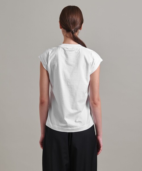 LOEFF＞スビンコットン ノースリーブ カットソー（Tシャツ