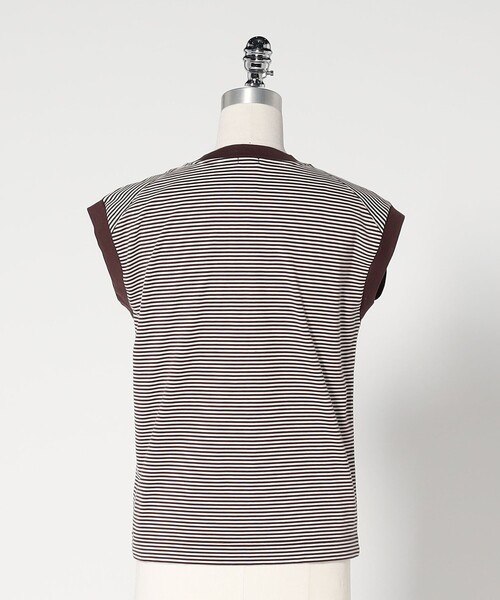 LOEFF＞スビンコットン ノースリーブ カットソー（Tシャツ