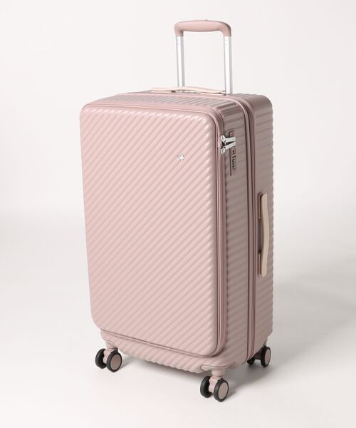 SAC'S BARJean（サックスバージーン）の「【HaNT/ハント】 ココント キャリーケース トランクタイプ 65L(78L)（スーツケース/キャリーバッグ・レディース・ブラック/オリーブ/ピンク系その他/ネイビー/パープル系その他/イエロー系その他・FREE）」の6枚目の写真