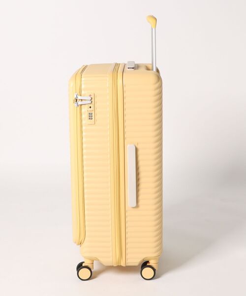 SAC'S BARJean（サックスバージーン）の「【HaNT/ハント】 ココント キャリーケース トランクタイプ 65L(78L)（スーツケース/キャリーバッグ・レディース・ブラック/オリーブ/ピンク系その他/ネイビー/パープル系その他/イエロー系その他・FREE）」の7枚目の写真