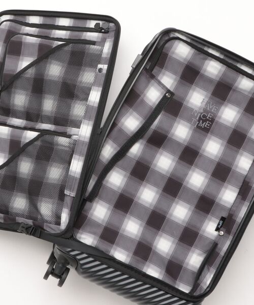 SAC'S BARJean（サックスバージーン）の「【HaNT/ハント】 ココント キャリーケース トランクタイプ 65L(78L)（スーツケース/キャリーバッグ・レディース・ブラック/オリーブ/ピンク系その他/ネイビー/パープル系その他/イエロー系その他・FREE）」の12枚目の写真