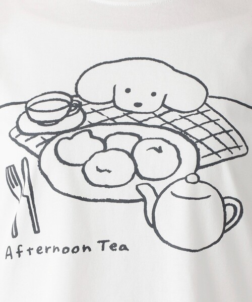 Afternoon Tea（アフタヌーンティー）の「プリントTシャツ/TEA/てらお