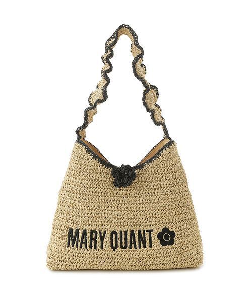 LILY BROWN（リリーブラウン）の「【LILY BROWN×MARY QUANT】ペーパーラウンドフリルバッグ（ショルダーバッグ・レディース・ピンク/ベージュ/ブラック・FREE）」の16枚目の写真