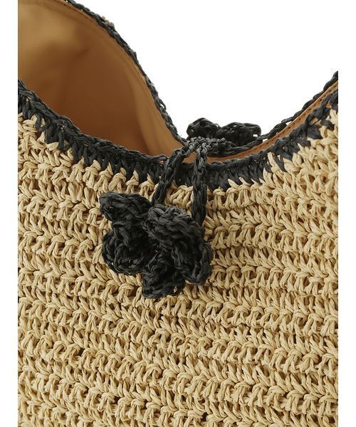 LILY BROWN（リリーブラウン）の「【LILY BROWN×MARY QUANT】ペーパーラウンドフリルバッグ（ショルダーバッグ・レディース・ピンク/ベージュ/ブラック・FREE）」の19枚目の写真