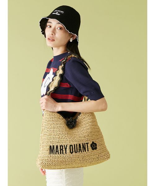 LILY BROWN×MARY QUANT】ペーパーラウンドフリルバッグ
