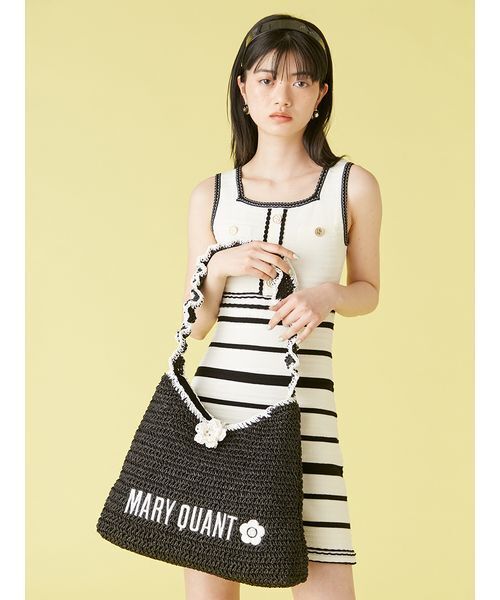 LILY BROWN×MARY QUANT】ペーパーラウンドフリルバッグ