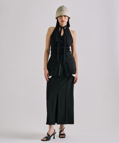DRAPE CUT SKIRT/ドレープカットスカート（スカート）｜JOSE MOON