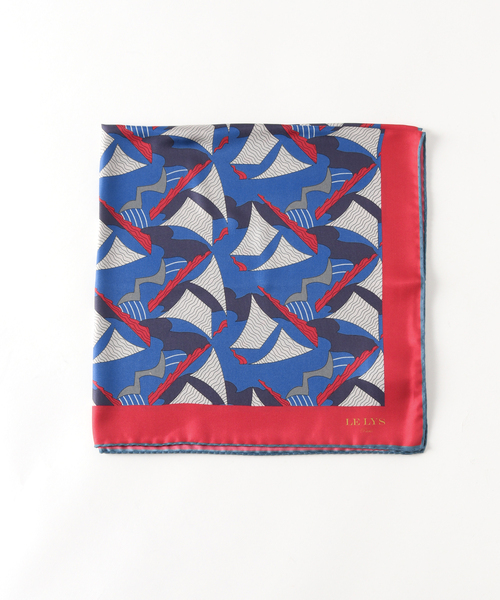 LE LYS(ルリス) Printed Carre70 Yacht