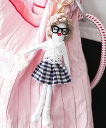 ハンドメイド ドールチャーム バッグチャーム お人形 バッグチャーム キーホルダー レディース ドールチャーム ゴルフ女子