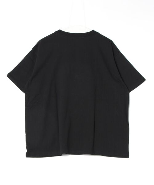 GORGE(ゴージ)の「《刺繍ロゴ×花プリント》レディース Tシャツ カットソー 半袖 トップス 春夏秋(Tシャツ/カットソー・レディース・イエロー/ブラック/オフホワイト・F)」の20枚目の写真