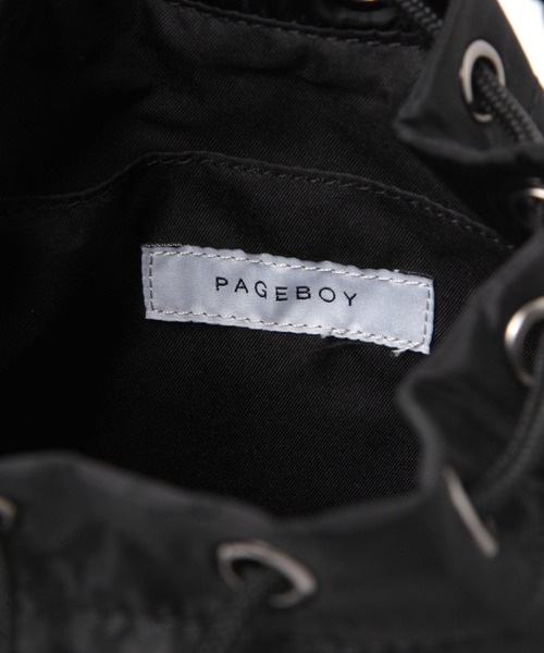 PAGEBOY（ページボーイ）の「キンチャクショルダーBAG（ショルダーバッグ・レディース・ブラック/グレイッシュベージュ・FREE）」の17枚目の写真