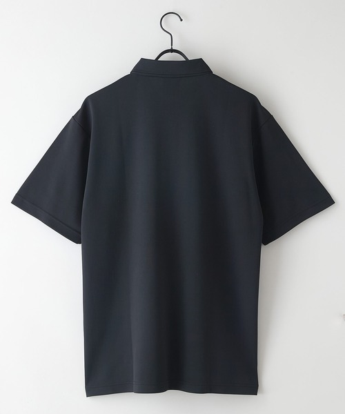 ragged mountain（ラギットマウンテン）の「【RAGGED MOUNTAIN：ラギットマウンテン】汗染み防止 透け防止 鹿の子 ポロシャツ（ポロシャツ・メンズ・グレー/ブラック/ネイビー・MEDIUM/X-LARGE/LARGE）」の8枚目の写真