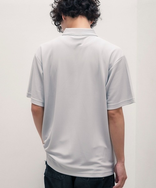 ragged mountain（ラギットマウンテン）の「【RAGGED MOUNTAIN：ラギットマウンテン】汗染み防止 透け防止 鹿の子 ポロシャツ（ポロシャツ・メンズ・グレー/ブラック/ネイビー・MEDIUM/X-LARGE/LARGE）」の22枚目の写真