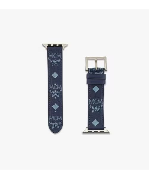 ○★新品 未使用 MCM ヴィセトス ストラップ付iPhone12Proケース Apple Watch バンド - ヴィセトス（スマホケース/カバー）｜MCM