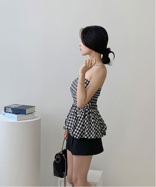 WEGO(ウィゴー)の「WEGO/バルーンノースリーブビスチェ(Tシャツ/カットソー・レディース・ブラック/ピンク/ホワイト/その他1・FREE)」の17枚目の写真