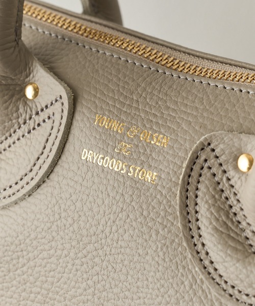 YOUNG&OLSEN】EMBOSSED LEATHER D BOSTON S YO2501-GD009