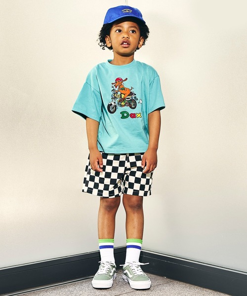 F.O.KIDS(エフオーキッズ)の「F.O.KIDS/エフオーキッズ HONDAコラボTシャツ 夏物 夏服(Tシャツ/カットソー・キッズ・チャコール/エメラルド/オフホワイト・120/130/140)」の13枚目の写真