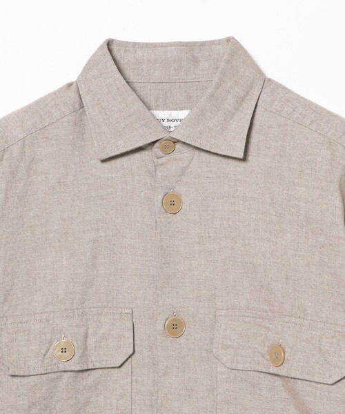 別注】GUY ROVER / 2ポケット ソリッド シャツブルゾン（ブルゾン