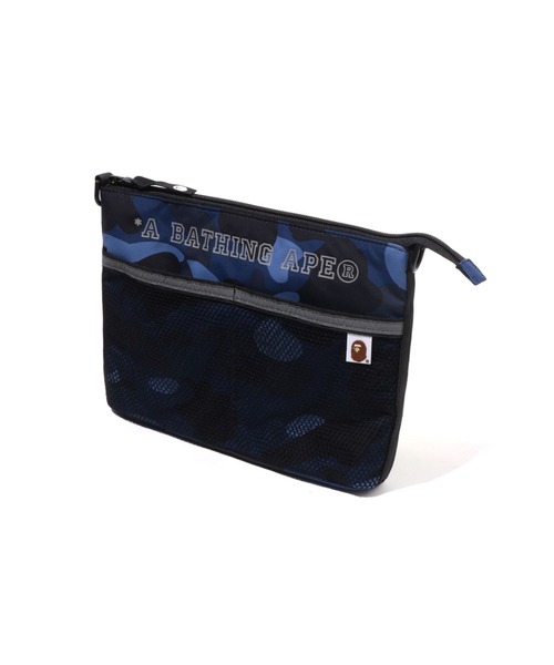 A BATHING APE(アベイシングエイプ)の「COLOR CAMO SACOCHE(ハンドバッグ・メンズ・ブラック/ネイビー・FREE)」の8枚目の写真