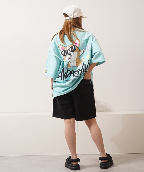 1111clothing(ワンフォークロージング)の「【2ND ARCHIVE】 スウェット ショートパンツ / Sweat Shorts(スウェットパンツ・メンズ・ミント/コーラルピンク/ブラック/ホワイト系/グレー・FREE)」の22枚目の写真