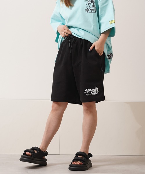 1111clothing(ワンフォークロージング)の「【2ND ARCHIVE】 スウェット ショートパンツ / Sweat Shorts(スウェットパンツ・メンズ・ミント/コーラルピンク/ブラック/ホワイト系/グレー・FREE)」の17枚目の写真