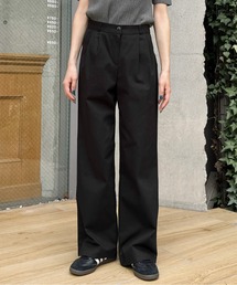 LE MORE | コットンタックパンツ(その他パンツ)