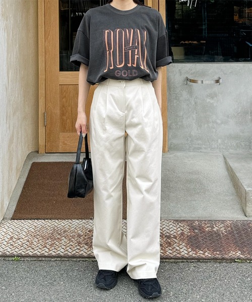 セール】コットンタックパンツ（その他パンツ）｜LE MORE