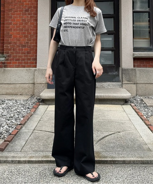 コットンタックパンツ（その他パンツ）｜LE MORE（リモア）の
