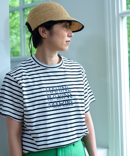 マリンフランセーズ　ボーダー　カットソー MARINE ボーダーTシャツ（Tシャツ/カットソー）｜LA MARINE
