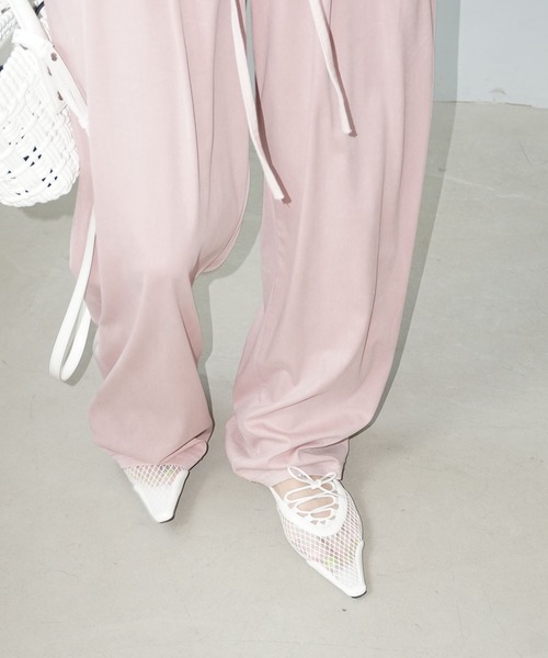 スモーキー ドレープイージーパンツ chw25s074-ファッション通販サイト