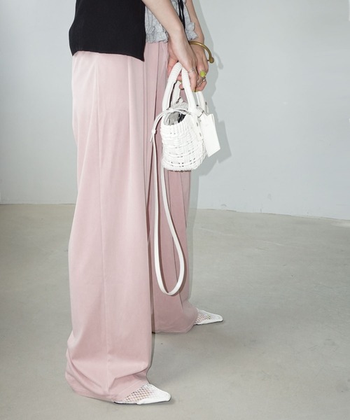 chuclla(チュクラ)の「スモーキー ドレープイージーパンツ chw25s074(その他パンツ・レディース・ブルー/グレー/ピンク・L/M/S)」の6枚目の写真