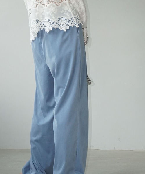 chuclla(チュクラ)の「スモーキー ドレープイージーパンツ chw25s074(その他パンツ・レディース・ブルー/グレー/ピンク・L/M/S)」の20枚目の写真