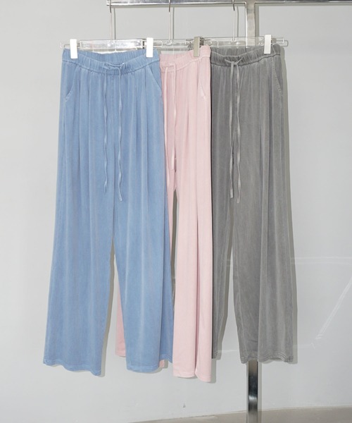 パンツ LOSTshadow フリルデザイン 2タックパンツ Eimee Law│Eimee Law & LHELBIE 公式