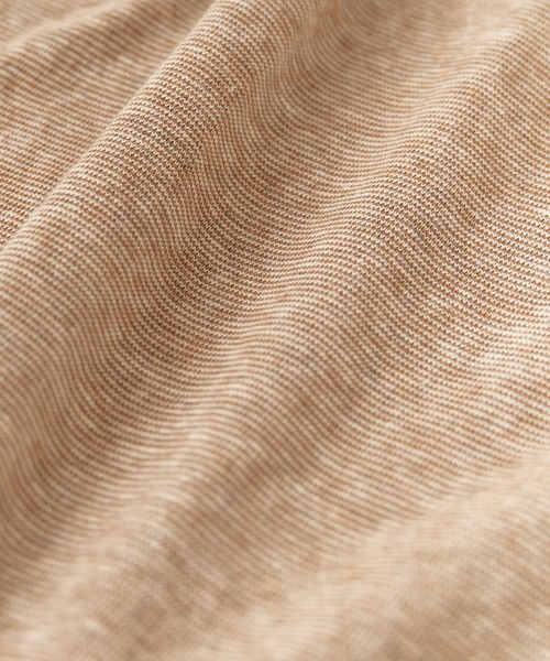 FLISTFIA（フリストフィア）の「FLISTFIA/フリストフィア Henley Neck T-Shirts Tシャツ（Tシャツ/カットソー・メンズ・ベージュ・3）」の6枚目の写真