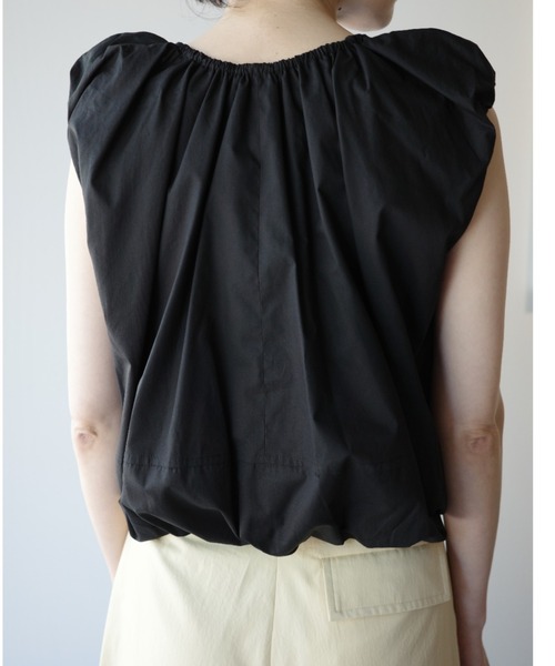 CLANE（クラネ）の「CLANE W FACE SLEEVELESS RIBBON TOPS（その他
