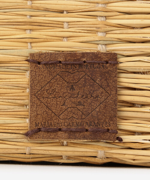 manipuri（マニプリ）の「manipuri | スカーフハンドル トートバッグ M WOMEN（かごバッグ・レディース・イエロー系その他・M）」の4枚目の写真