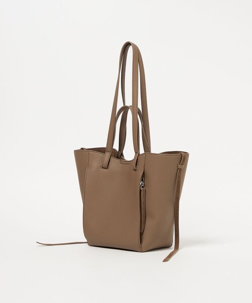 BEAUTY&YOUTH UNITED ARROWS(ビューティーアンドユースユナイテッドアローズ)の「ジップポケット 2ハンドル トートバッグ -2WAY-(トートバッグ・レディース・モカ/ブラック・FREE)」の18枚目の写真