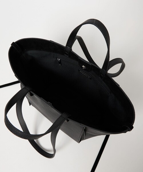 BEAUTY&YOUTH UNITED ARROWS(ビューティーアンドユースユナイテッドアローズ)の「ジップポケット 2ハンドル トートバッグ -2WAY-(トートバッグ・レディース・モカ/ブラック・FREE)」の9枚目の写真