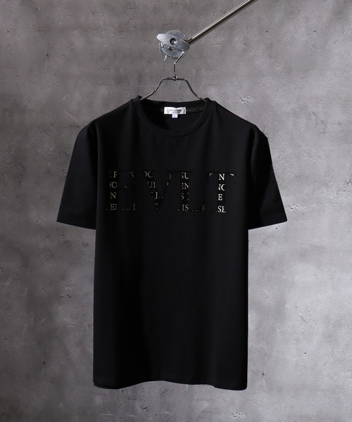 タイトめなセクシープリント半袖Tシャツ（Tシャツ/カットソー