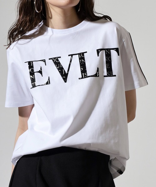 【美品】メフウ　半袖Tシャツ・アート柄・近年モデル・ワイド・センソユニコ 美品】メフウ 半袖Tシャツ・アート柄・近年モデル・ワイド