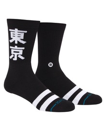 STANCE（スタンス）の「【STANCE/スタンス】OG×東京コラボレーションモデル　クルーソックス　OG TOKYO CREW（ソックス/靴下・メンズ）」