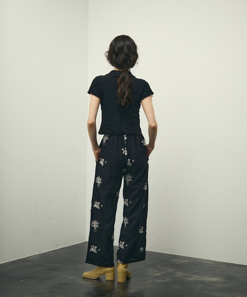 Lutim by u(ルチバイユー)の「Popcorn polo cardigan / ポップコーンポロカーディガン(カーディガン/ボレロ・レディース・ブラック/ナチュラル・FREE)」の22枚目の写真